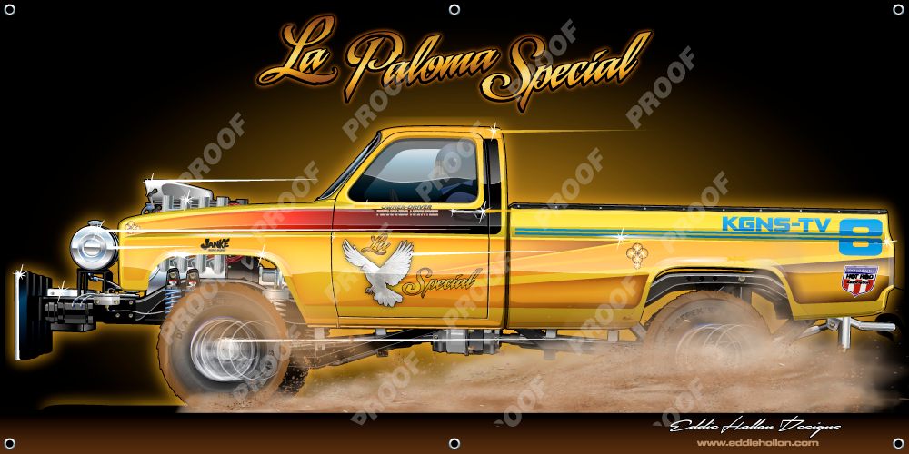 48X24 Shop Banner La Paloma Special