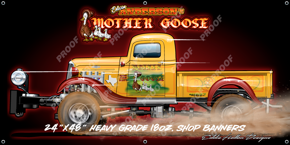 48X24 Shop Banner Mother Goose