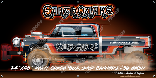 48X24 Shop Banner Earthquake